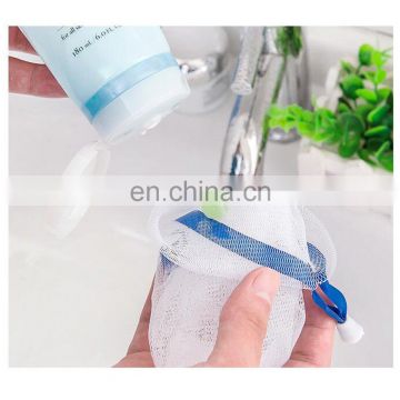 Double Layer Bubble Foam Net Handmade Soap Easy Mesh Bag Body Facial Cleaning Tool