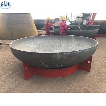 Aluminium End Cap Torispherical Heads Tank Spherical Caps tank Dish Ends Pressure Vessel Heads