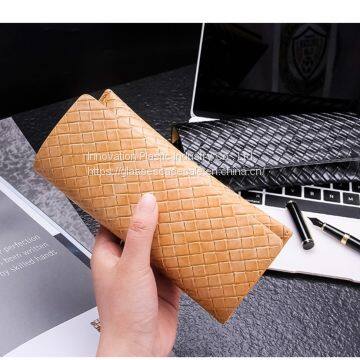 Personalized, Vintage Portable Soft Glasses Case; Fashionable, Crush-resistant Leather Sunglasses Case photo-5