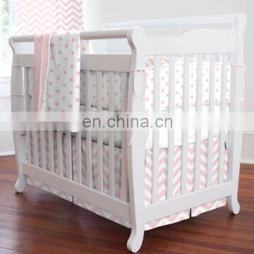 Waterproof 100% Cotton Chevron Changing Pad Cover