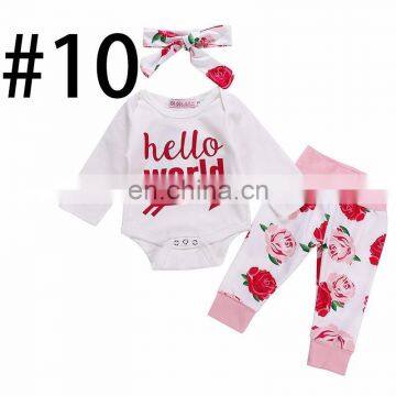 "Dance LIKE NO ONE IS Watching" 2019 Gold Letter Print Bodysuits & Pants & Hat & Headband 4pc Set photo-4