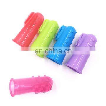 Dog Toothbrush Bite Toy Finger Teeth Cleaner Brush Hygiene Dogs Cleaning Toy Fingers Brush photo-7