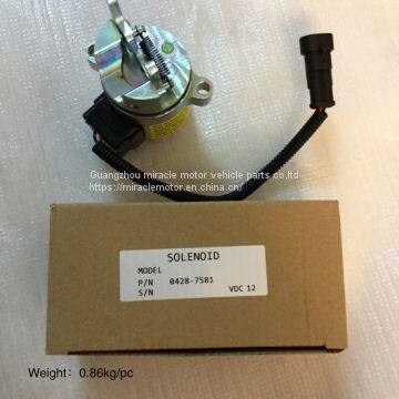 Fuel Shut off Valve Device Solenoid for Deutz Engine Deutz2011 L04 04287581 04287583 Solenoid 0428-7581 Vdc 12v Deutz photo-3