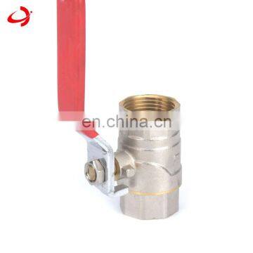 JD-4080 Low Price Low Temperature Float Brass Ball Valve Male Female 1/2