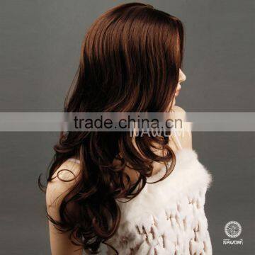 W3415 Virgin Brazilian Curly Human Hair Lace Front Wig photo-6