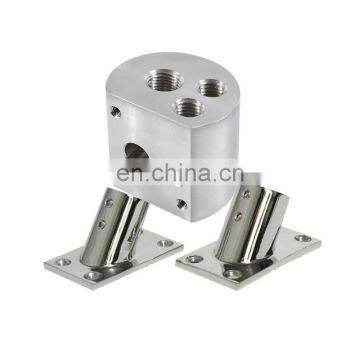 custom sheet metal small quantity cnc machining stainless steel parts milling turning manufacturing cheap rapid prototyping