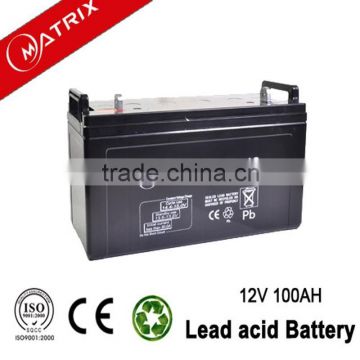 Industrial 12 v 100ah Pv System Battery for power storage