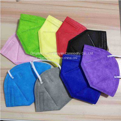 High Quality With Box Wholesale Non-medical Disposablecolor 5ply Kn95 Mask for Adult photo-2