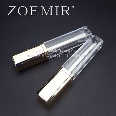 Luxury Gold Lipgloss Tube Empty Crystal Liquid Eye Shadow Container photo-5