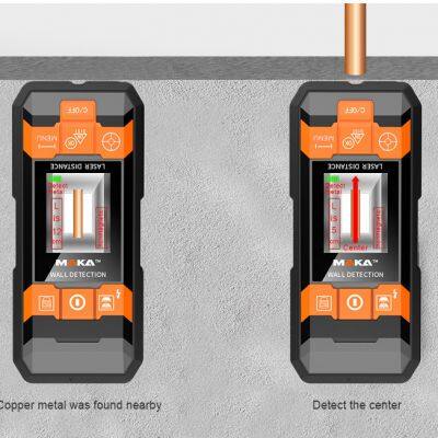 3 IN 1 Metal Detector Copper Wire Scanner Stud Finder With Laser Level Distance Meter photo-5