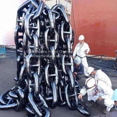 70MM Grade U3 Stud Link Anchor Chain--China Shipping Anchor Chain