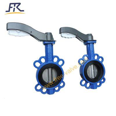 Lever Operated Wafer Resilient Butterfly Valve photo-5