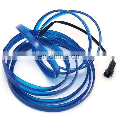 1~5M El Wire String Led Strip Lights Rope Tube Light Strips Neon Light Glow Flat Edge Car Interior Atmosphere Decor Lamp Prop