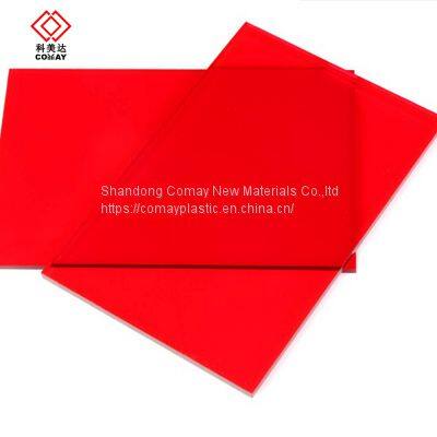 Long Term Heat Resistance Multi Color Hard Plastic Sheet Board photo-3