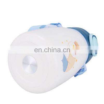 Portable 400ml Kid Drinking Water Bottle Insulated Cup With Shoulder Strap photo-4