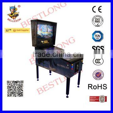 New standing 3 screen virtual Chinese Pinball Machine for Sale with 500+games, Pinball arcade machine can be standing