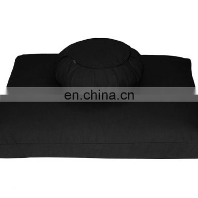 100% Natural Cotton filled zafu zabuton meditation cushion set Bulk Price