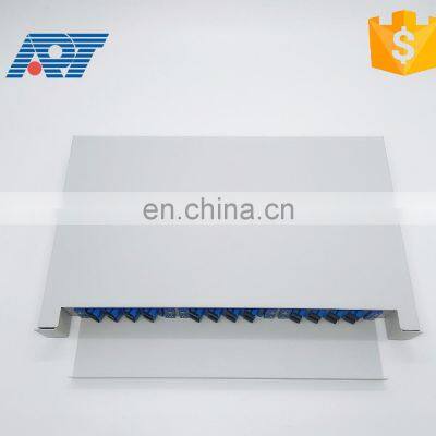 12/24/24/96/144-ядерный оптический распределительный шкаф ODF / коробка FTTH с пигтейлами SC/UPC и адаптерами. photo-2