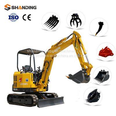 3.5 TON MINI EXCAVATOR FOR SALE