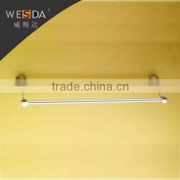 WESDA promotion sanitary hardware products 201 stainless steel towel shelf with factory price