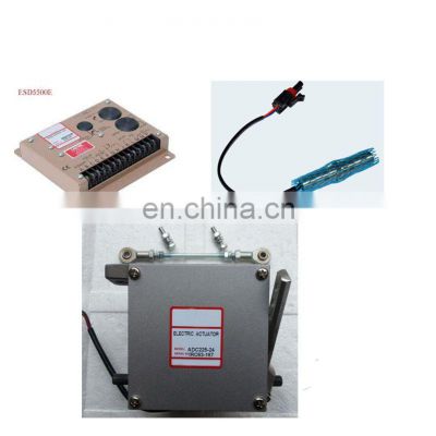 alternator actuator ADC225 24V 12V optional Electronic governor Kit governor ESD5550E and speed sensor