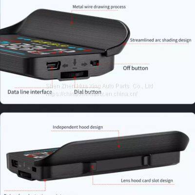 5 Inch HUD 3D Reflection Heads Up Obd Hud Display Speedometer Compatible With Tesl-a Model 3 Model Y Smart Gauge photo-3