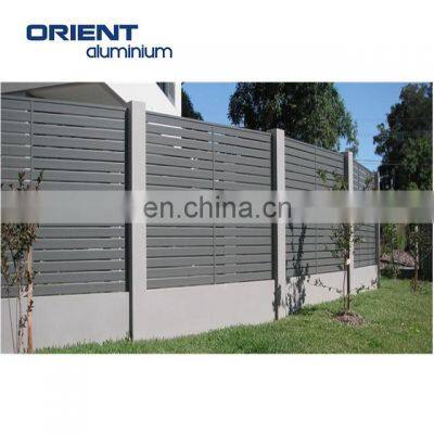Good-looking Concrete Wall Garden Fence Aluminum Fencing Design photo-5