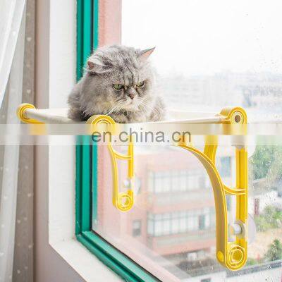 Eco Friendly  Pet Mounted Suction Cup Breathable Dog Window Climbing Frame 2021 Cat Hammock