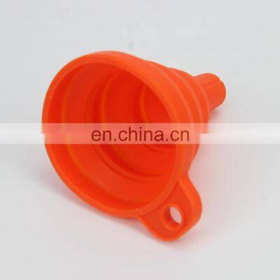 Kitchen Tools Silicone Foldable Portable Household Liquid Dispensing Funnels photo-5