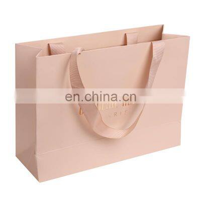Custom Printed Personalized Matte Laminated Retail Shopping Euro Tote Paper Bag With Logos photo-2