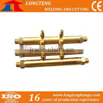 2 Outlet Gas Distributor for CNC gas cutter, Gas Seperation Panel, GB95-1 Brass