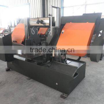 Electric Engine Horizontal Bandsaw Sawmill Metal Cutting Saw Machine