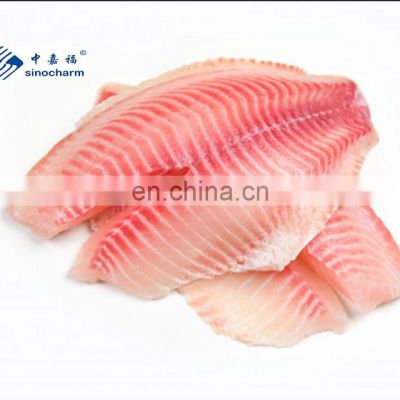 Chian Niloticus Tilapia Fillet Frozen IQF Fish Seafood Frozen Tilapia Fillet