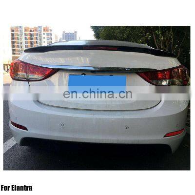 Car ABS Rear Spoiler Lip With Light For Elantra photo-3