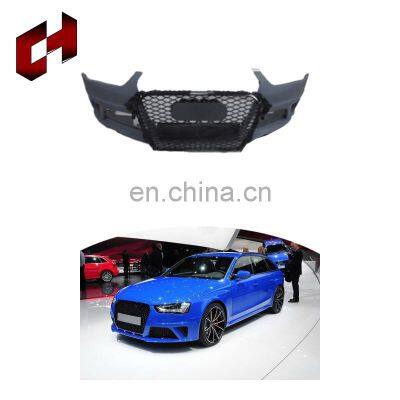 CH New Arrival Pp Plastic Front Grille Engine Hood Cover Trim Front Lip Tail Lights Car Body Kit For Audi A4 2013-2016 To Rs4