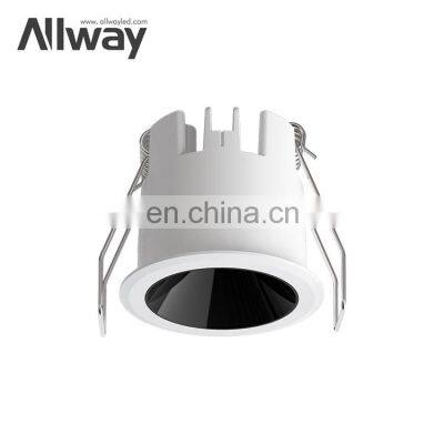 Round Surface Easy Installation Cutout 50mm Wine Cabinet Museum Mini SMD 5Watt LED Downlight