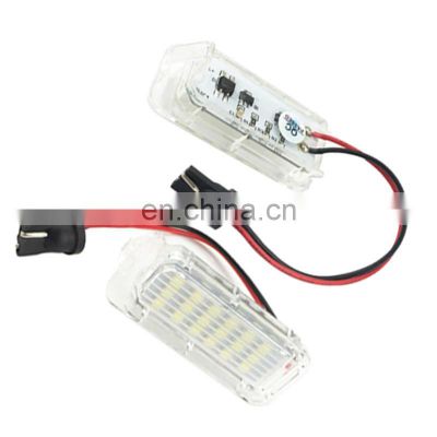 Car Styling LED License Plate Light Lamp FOR Ford Focus 5D Fiesta Mondeo MK4 C-Max MK2 S-Max Kuga Auto accessories