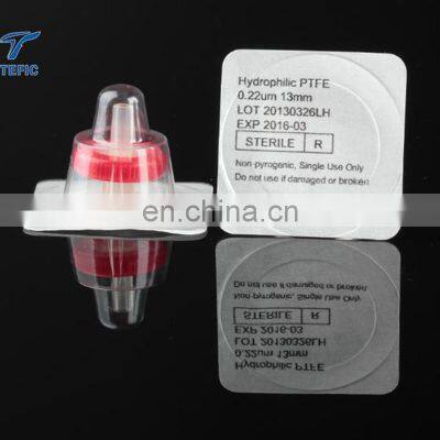 0.22um Disposable Sterile Syringe Filters for Lab HPLC Popular Medical Sterile Syringe Filter photo-2