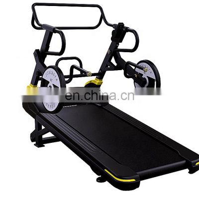 MND Fit Exercise Air Runner Non-motorized Unpowered Incline / Decline Treadmill with Fast Speed Treadmill for Sport Electric