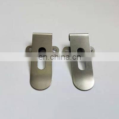 OEM Sheet Metal Stamping Parts Stainless Steel Clamp Belt Clip photo-5
