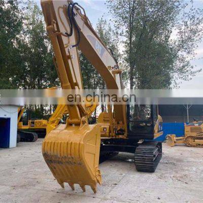 cat crawler excavator 320c 320 320d 320b heavy equipment cat digging machine with breaker