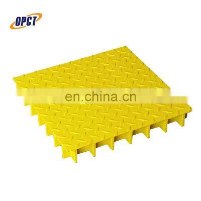 FRP GRP fiberglass reinforced checker plate grating