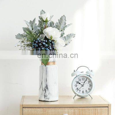 Home Decor Luxury Wedding Centerpieces & Table Decorations House Ornament Unique Rustic Centerpiece Marble Stoneware Vase