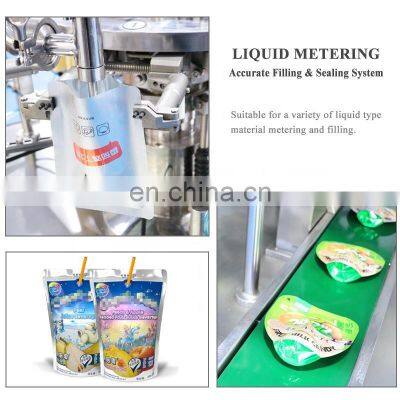 Factory Direct Supply Continuous Bagging Filling Packaging Liquid Pasta 3/4 Side Sealing Sachet Vertical Packing Machine photo-5