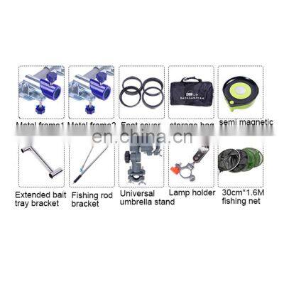 Adjustable Fishing Chair Aluminum Alloy Foldable Portable Extended Outdoor Travel Camping Hiking Tools Folding Chair photo-5