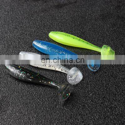 JOHNCOO Plastic 5cm 1.2g Trout Lures Live Baits Worms Soft Fish Lure for Fish photo-5