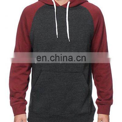 Sialwings Two Tone Fleece Custom Hoodie for Men OEM Supply Pullover Hoodies Sweatshirts photo-5