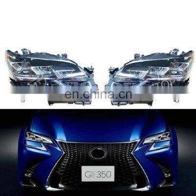 MAICTOP car modified new led head light lamp assembly GS250 headlight for GS GS350 GS300 GS450h 2016-2019