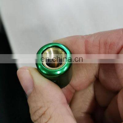 Refrigeration Air Conditioner Freon Refrigerant Bottle Cap With Lock Key Aluminum Brass Locking 1/4 16/7 Locking Caps photo-4