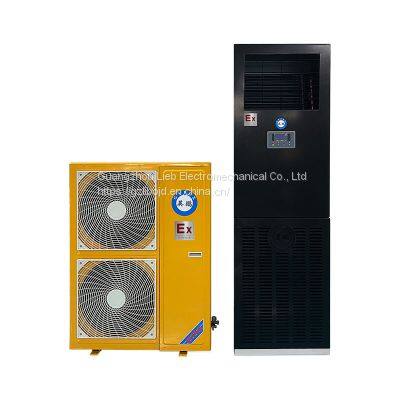 Explosion-proof Air Conditioner Vertical 5 hp Cabinet Machine Industrial Factory Battery Substation Dangerous Goods BFKG-12 Black and Yellow photo-2